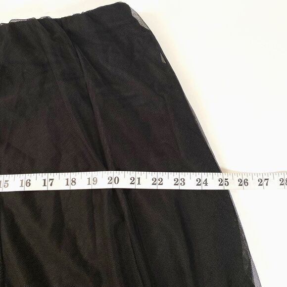 Style and Co Tulle Embroidered Layered Skirt Plus Sz 2X Multicolor Lined Flaws - Picture 13 of 14